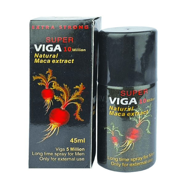 Super Viga 10 Million Delay Spray - Natural Maca Extract In Pakistan